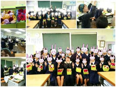 ☆小学校の講師に・・・|「フローリスト・つつみ」　（熊本県八代市の花屋）のブログ